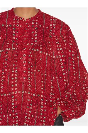Bright red Salika blouse MARANT ÉTOILE | HT0022FAC1J19E70RD